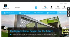 Desktop Screenshot of mevaco.co.uk
