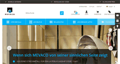 Desktop Screenshot of mevaco.de
