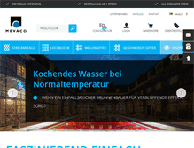Tablet Screenshot of mevaco.de