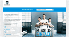 Desktop Screenshot of mevaco.com