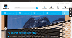 Desktop Screenshot of mevaco.hu