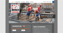 Desktop Screenshot of mevaco.be